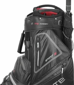 Golf torba Cart Bag Big Max Dri Lite Sport 2 Black Golf torba Cart Bag - 6