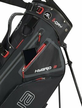 Golf torba Stand Bag Big Max Aqua Hybrid 3 Stand Bag Black Golf torba Stand Bag - 8