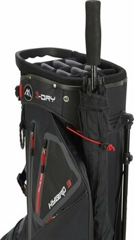 Golf Bag Big Max Aqua Hybrid 3 Stand Bag Black Golf Bag - 9