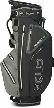 Saco de golfe Big Max Aqua Hybrid 3 Stand Bag Grey/Black Saco de golfe - 2