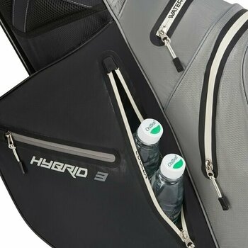 Golf Bag Big Max Aqua Hybrid 3 Stand Bag Grey/Black Golf Bag - 4