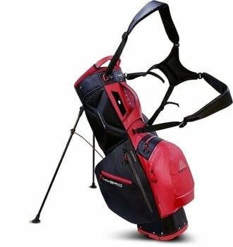 Golftaske Big Max Dri Lite Hybrid 2 Red/Black Golftaske - 6