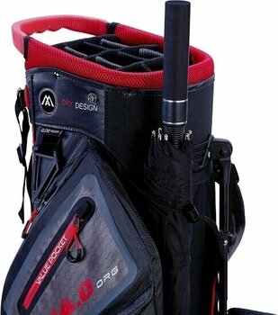 Golftaske Big Max Dri Lite Hybrid 2 Red/Black Golftaske - 7
