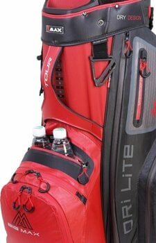 Cart Bag Big Max Dri Lite Tour Red/Black Cart Bag - 8