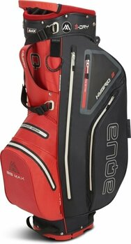 Golf Bag Big Max Aqua Hybrid 3 Stand Bag Red/Black Golf Bag - 2