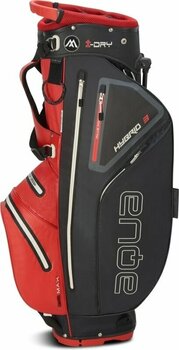Saco de golfe Big Max Aqua Hybrid 3 Stand Bag Red/Black Saco de golfe - 3