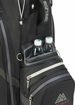 Golftaske Big Max Dri Lite V-4 Cart Bag Black Golftaske - 8