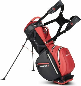 Golftaske Big Max Aqua Hybrid 3 Stand Bag Red/Black Golftaske - 6