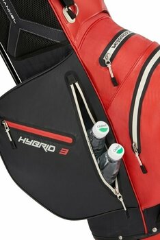 Bolsa de golf Big Max Aqua Hybrid 3 Stand Bag Red/Black Bolsa de golf - 8