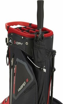 Golfbag Big Max Aqua Hybrid 3 Stand Bag Red/Black Golfbag - 9