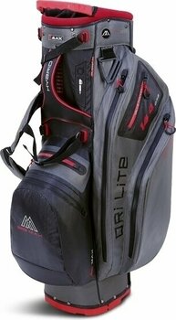 Golfbag Big Max Dri Lite Hybrid 2 Charcoal/Black/Red Golfbag - 2