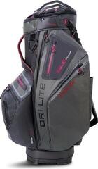 Cart bag Big Max Dri Lite Tour Charcoal/Merlot Cart bag - 4