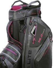 Cart bag Big Max Dri Lite Tour Charcoal/Merlot Cart bag - 5