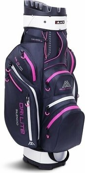 Golf Bag Big Max Dri Lite Silencio 2 Steel Blue/Silver/Fuchsia Golf Bag - 3