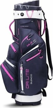 Golf Bag Big Max Dri Lite Silencio 2 Steel Blue/Silver/Fuchsia Golf Bag - 4