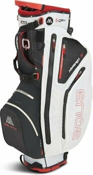 Golf Bag Big Max Aqua Hybrid 3 Stand Bag Black/White/Red Golf Bag - 2