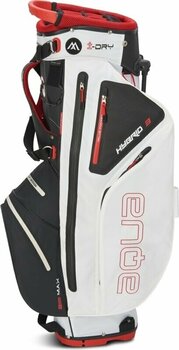 Golftaske Big Max Aqua Hybrid 3 Stand Bag Black/White/Red Golftaske - 6