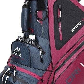 Cart Bag Big Max Dri Lite Sport 2 Merlot Cart Bag - 8
