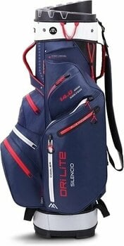 Golf Bag Big Max Dri Lite Silencio 2 Navy/Silver/Red Golf Bag - 3