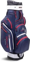 Cart Bag Big Max Dri Lite Silencio 2 Navy/Silver/Red Cart Bag - 4