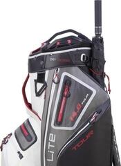 Cart bag Big Max Dri Lite Tour Grey/Black/Merlot Cart bag - 6