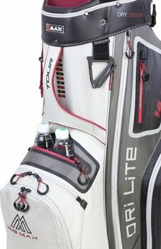 Golf Bag Big Max Dri Lite Tour Grey/Black/Merlot Golf Bag - 8