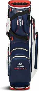 Golf Bag Big Max Aqua Hybrid 3 Stand Bag Navy/White/Red Golf Bag - 3