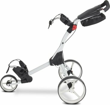 Pushtrolley Big Max IQ+ Golf Cart White Pushtrolley - 4