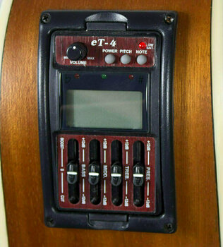 elektroakustisk gitarr Pasadena AGSCE 1 Natural - 2