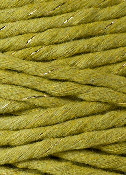Cordão Bobbiny Macrame Cord 5 mm 100 m Golden Kiwi Cordão - 2