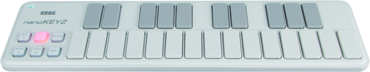 MIDI toetsenbord Korg NanoKEY 2 WH