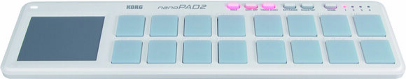 MIDI kontroler, MIDI ovládač Korg nanoPAD2 WH - 1