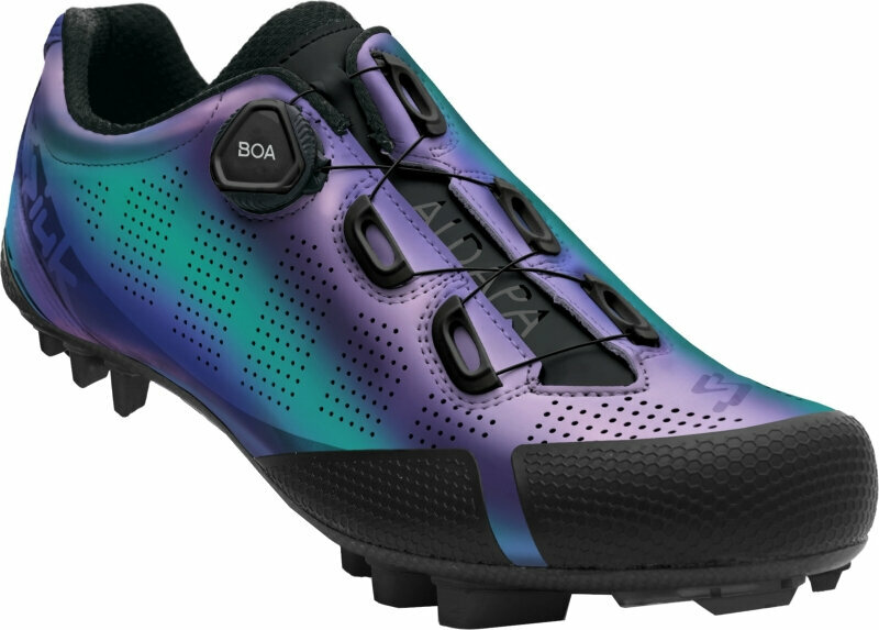 Chaussures de cyclisme pour hommes Spiuk Aldapa Carbon BOA MTB Iridescent 41 Chaussures de cyclisme pour hommes