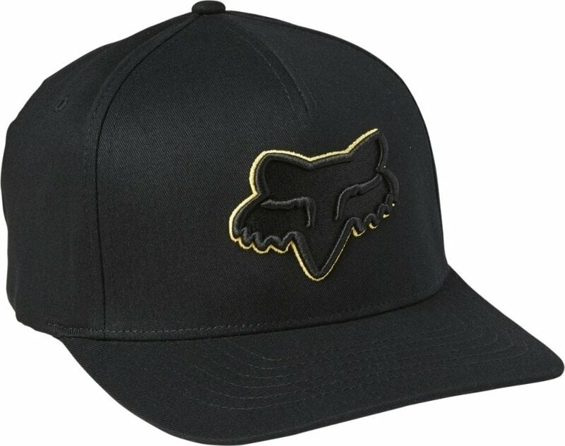 Boné FOX Epicycle Flexfit 2.0 Hat Black/Yellow S/M Boné