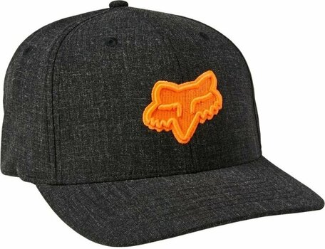 Kappe FOX Transposition Flexfit Hat Black/Orange S/M Kappe - 1
