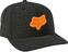 Kšiltovka FOX Transposition Flexfit Hat Black/Orange S/M Kšiltovka