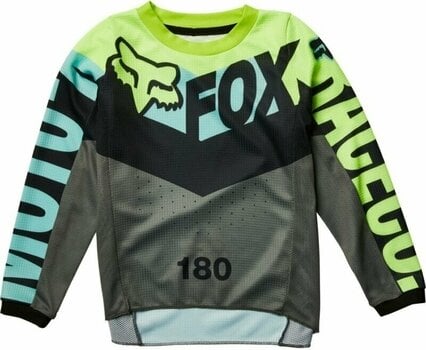 Φανέλα μοτοκρός FOX Kids 180 Trice Jersey Teal S Φανέλα μοτοκρός - 1