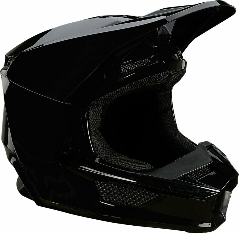 Helm FOX V1 Plaic Helmet Black 2XL Helm