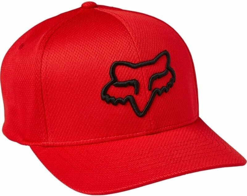 Kappe FOX Lithotype Flexfit 2.0 Hat Flame Red L/XL Kappe