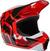 Hjälm FOX Youth V1 Lux Helmet Fluo Red YM Hjälm