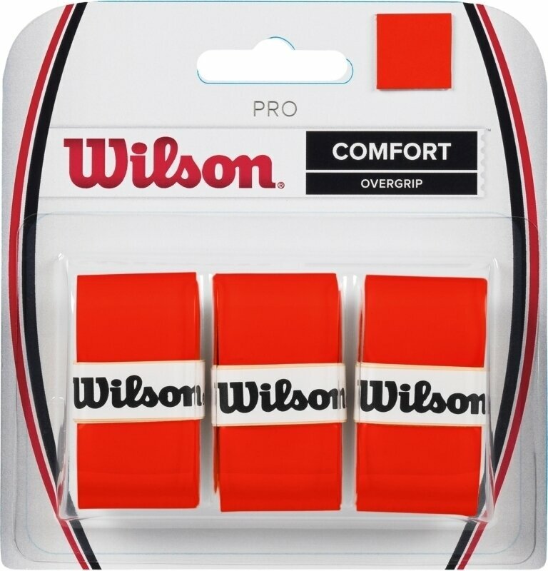 Tenisz kiegészítő Wilson Pro Overgrip Burn 3 Pack Tenisz kiegészítő