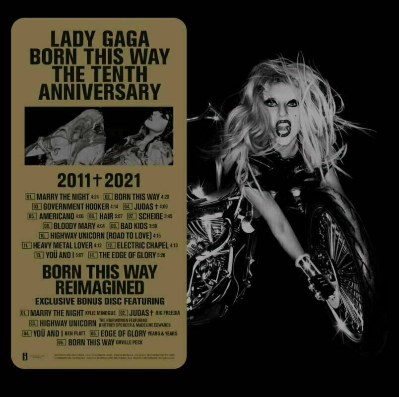 Disque vinyle Lady Gaga - Born This Way (Limited Edition) (3 LP)