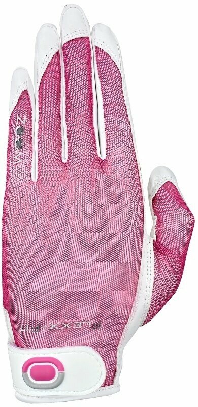 Gloves Zoom Gloves Sun Style Womens Golf Glove Fuchsia Dots LH
