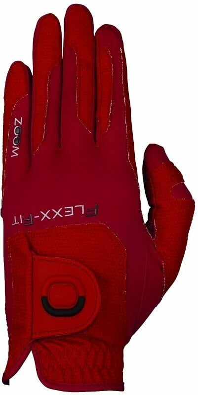 Gloves Zoom Gloves Weather Style Womens Golf Glove Red LH