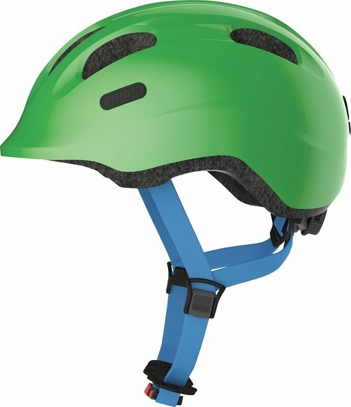 Dětská cyklistická helma Abus Smiley 2.1 Sparkling Green M Dětská cyklistická helma