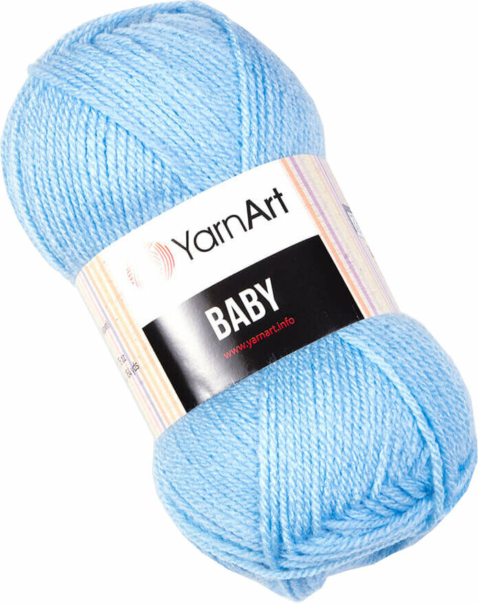 Плетива прежда Yarn Art Baby 215 Blue Плетива прежда