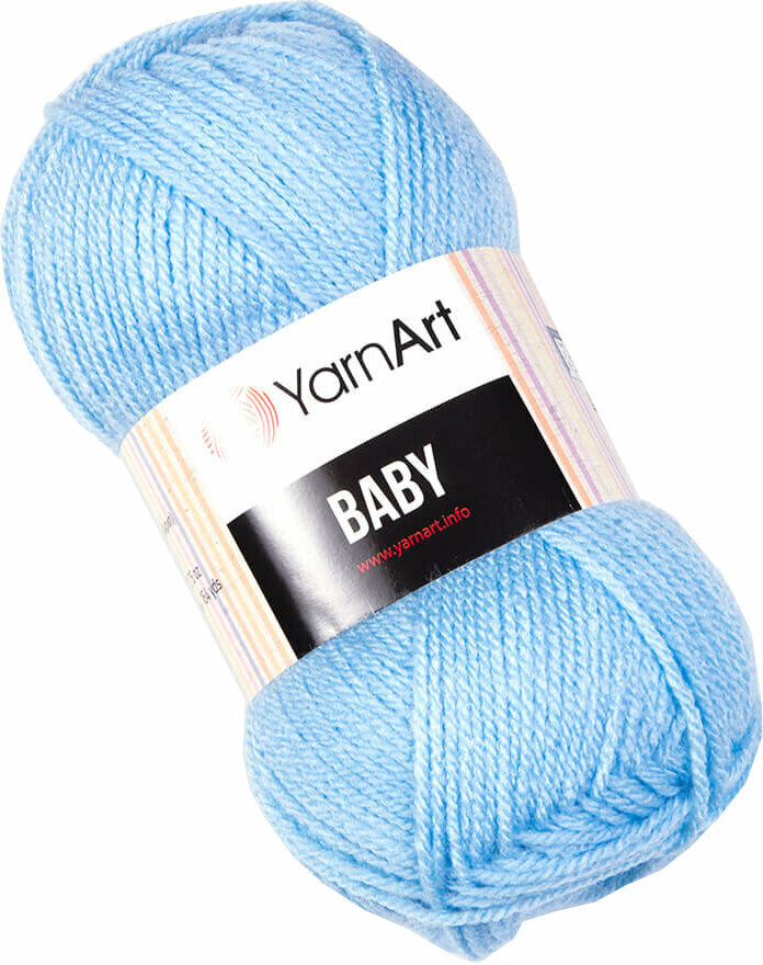 Fil à tricoter Yarn Art Baby 215 Blue Fil à tricoter