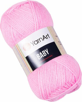 Knitting Yarn Yarn Art Baby 217 Pink Knitting Yarn - 1