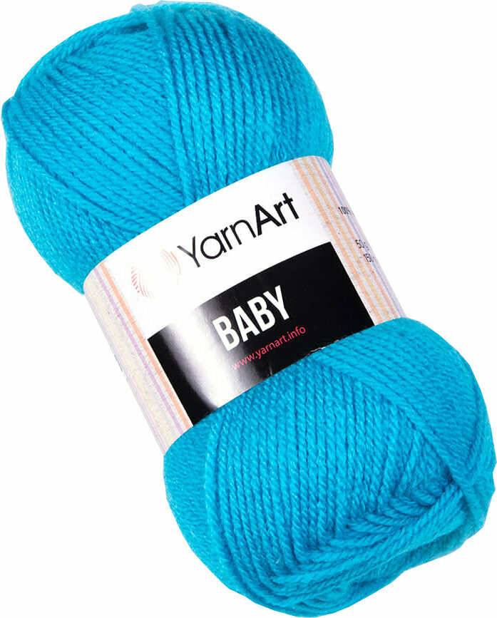 Pređa za pletenje Yarn Art Baby 552 Turquoise Pređa za pletenje