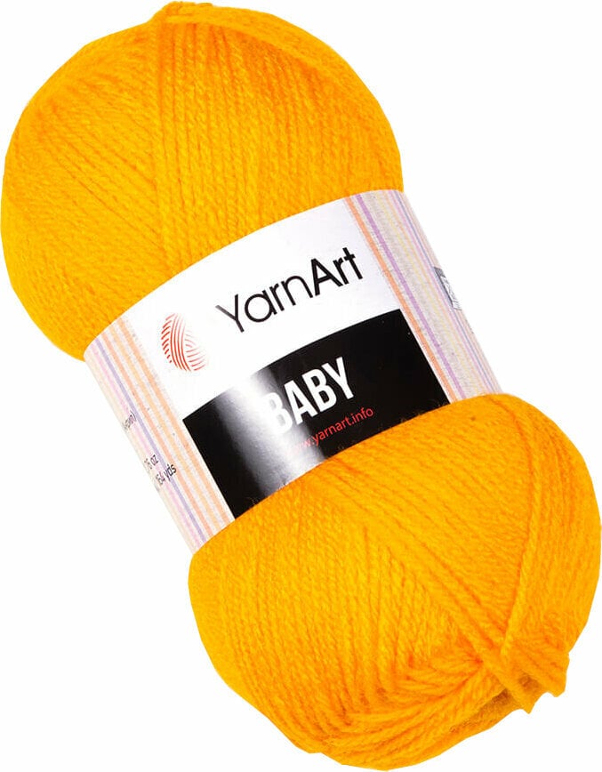 Pletilna preja Yarn Art Baby 586 Mustard